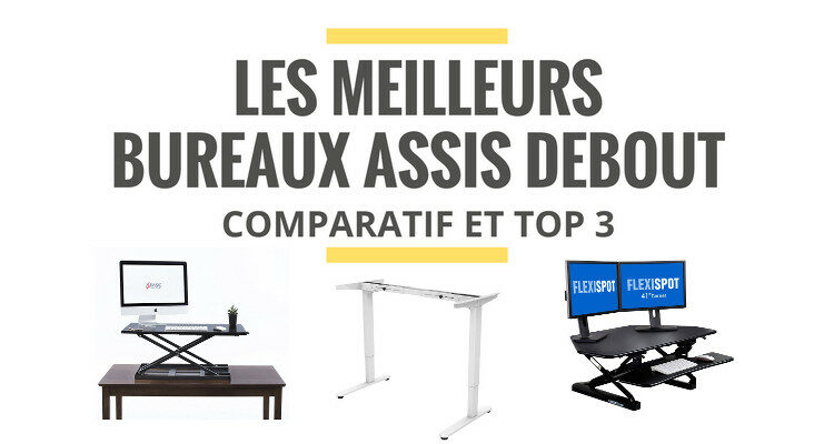 bureau assis debout electrique