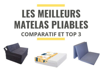 meilleur matelas pliable comparatif