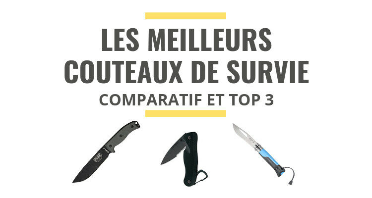 meilleur couteau de survie comparatif