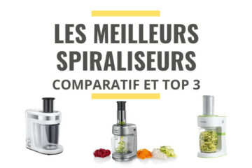 meilleur spiraliseur électrique comparatif