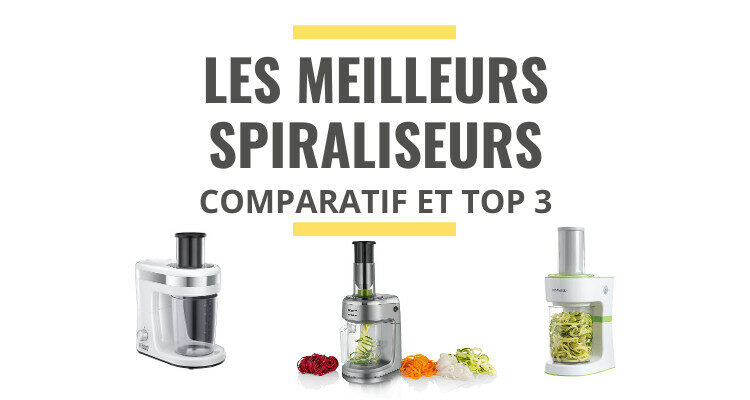 meilleur spiraliseur électrique comparatif