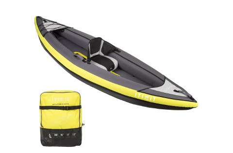 Canoe Kayak Itiwit jaune 1 place