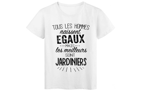 Tshirt jardinier