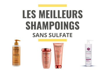 meilleur shampoing sans sulfate comparatif