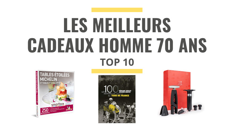 Top 10 des meilleures idées cadeaux pour homme de 70 ans en 2021 - Le