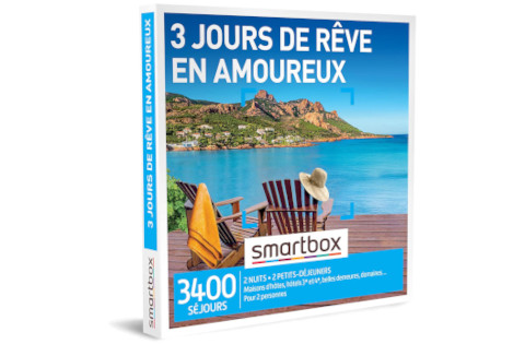 SMARTBOX 3 jours de rêve en amoureux