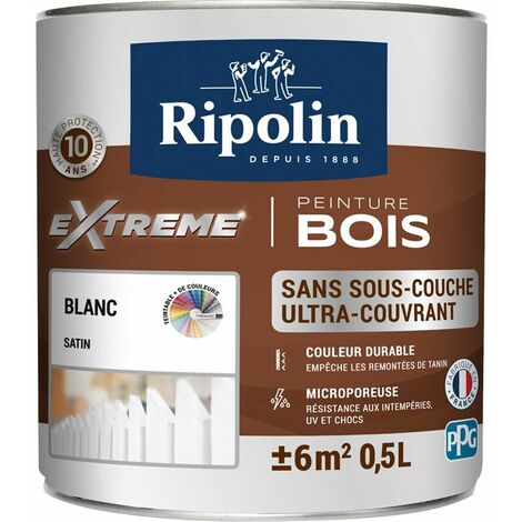 Meilleures peintures pour bois Ripolin