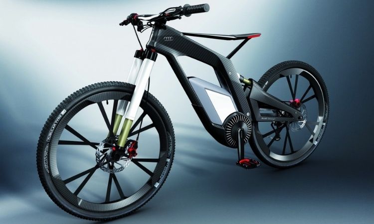 Vélo futuriste technologie