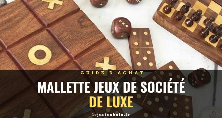 Avis mallette de jeux de société de luxe