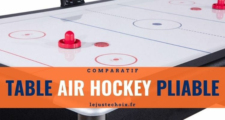 Avis table de air hockey pliable