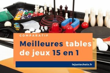 Avis table de jeux 15 en 1