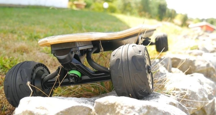 Skate électrique tout terrain vitesse