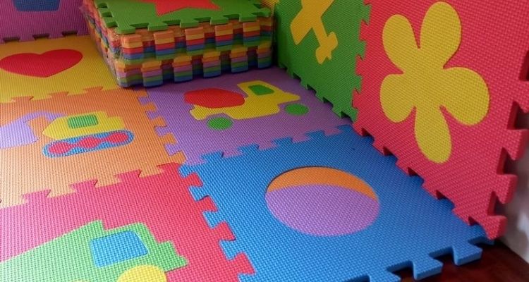 Tapis puzzle mousse grande taille
