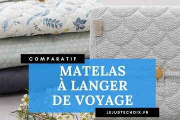 Avis matelas à langer de voyage