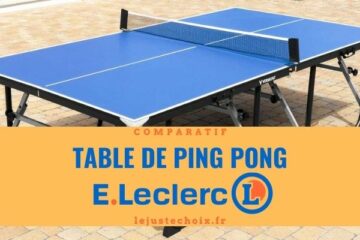 Avis table de ping pong Leclerc