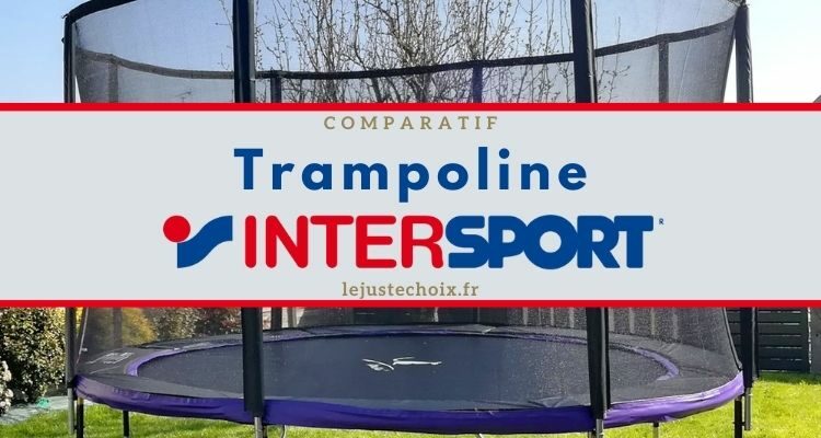 ik ben verdwaald noodsituatie Vrijstelling Trampoline Intersport, le meilleur choix ? 5 modèles en alternative en 2023