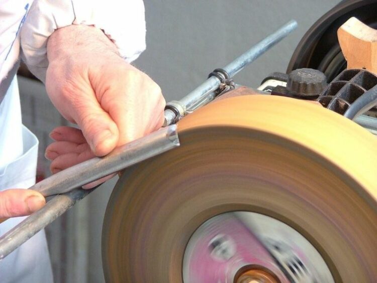 Meule 250 mm pour affûteuse à eau Scheppas Tiger 3000VS