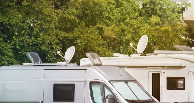 Antenne TV camping car fort signal