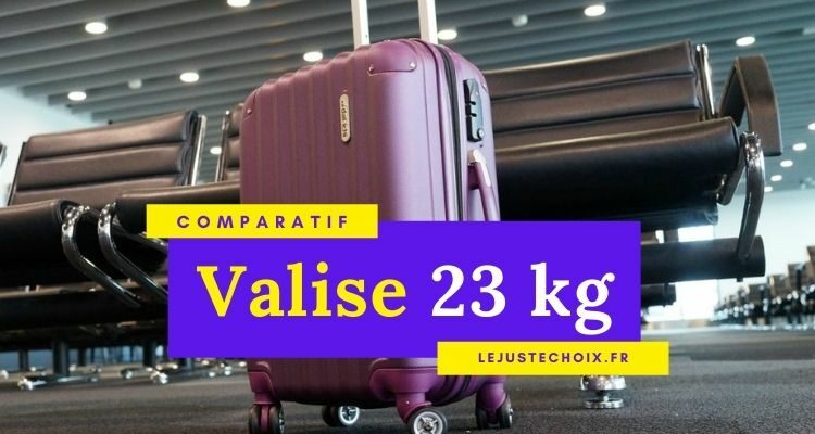 Quel taille de valise correspond à 23 kilogrammes en moyenne ? 