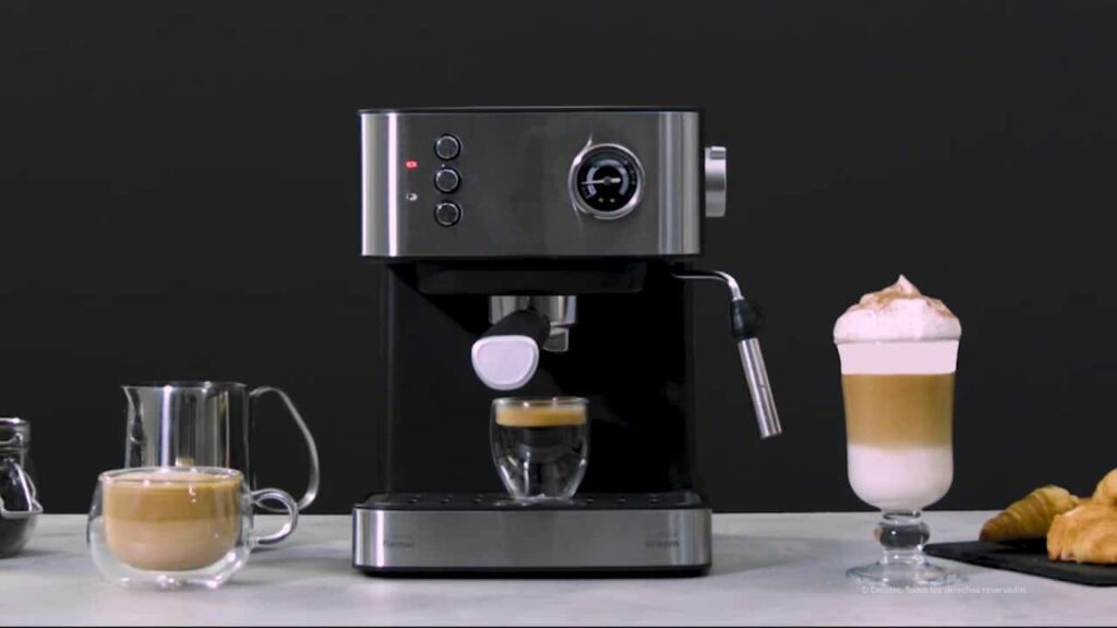 Machine à café Cecotec puissance pression