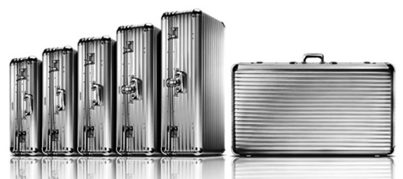 Valise aluminium poids