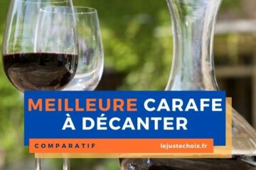 Avis meilleure carafe à décanter