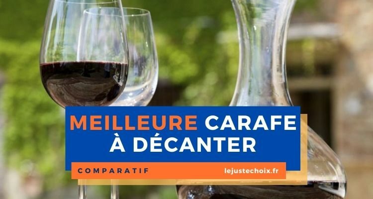 Avis meilleure carafe à décanter